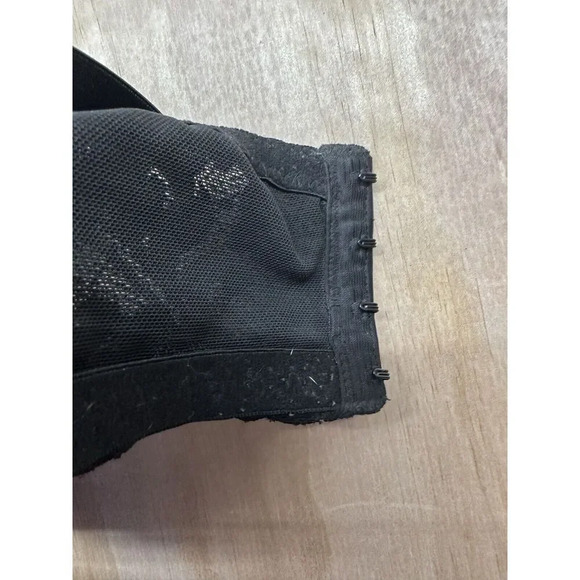 Two! Smart & Sexy Bras 40D Purple Black Lace Underwire Push Up - Picture 6 of 9